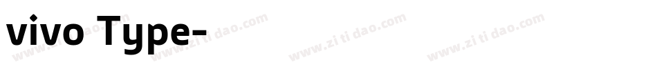vivo Type字体转换